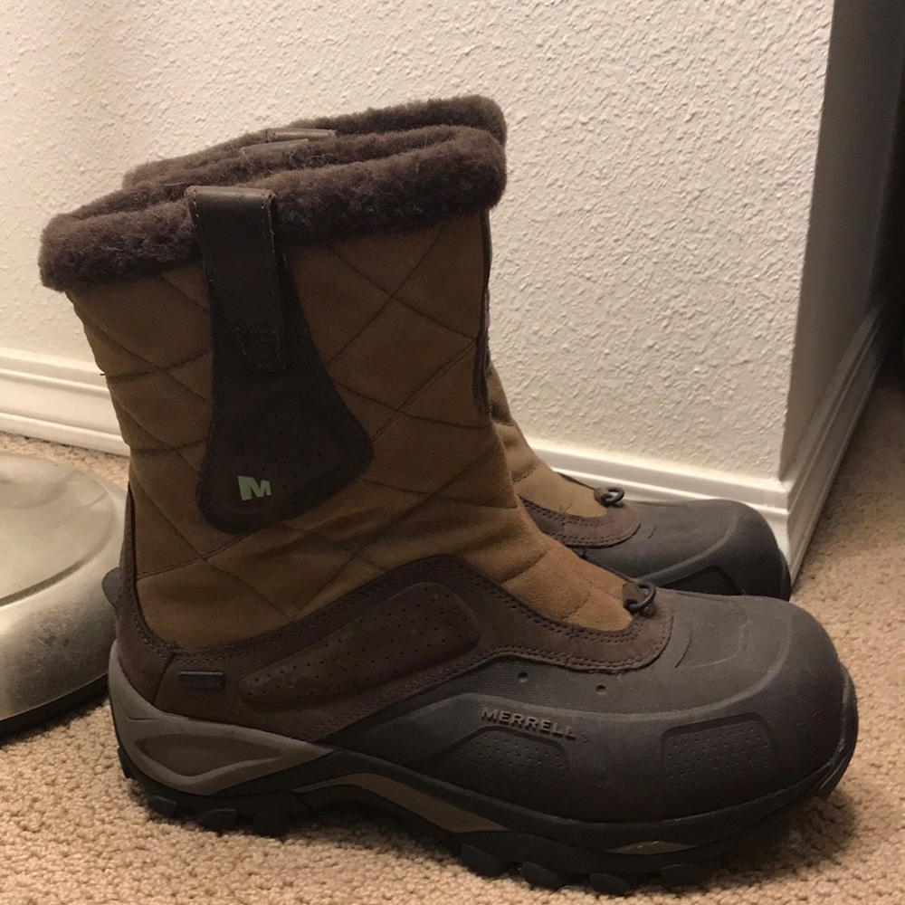 Merrell Whiteout pull-on waterproof winter boots